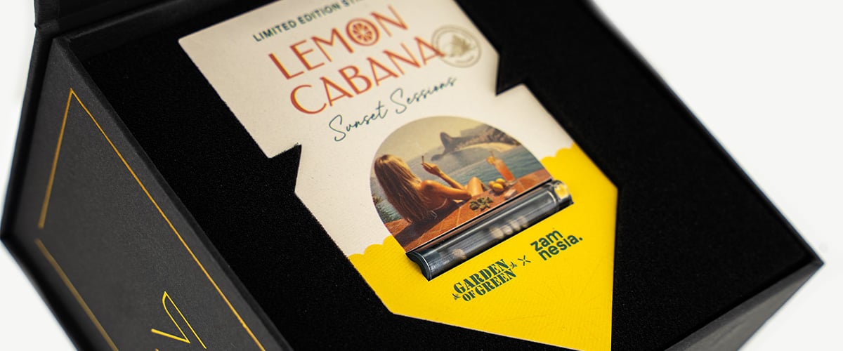 Lemon Cabana strain van Zamnesia Seeds x Garden of Green